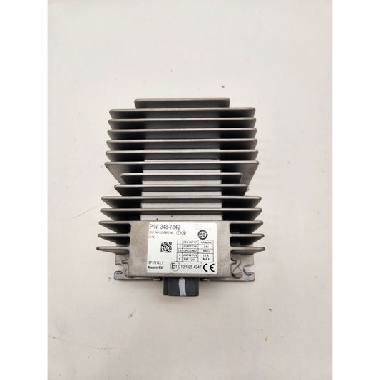 Top view of CAT 348-7842 heavy duty aluminum heat sink housing.