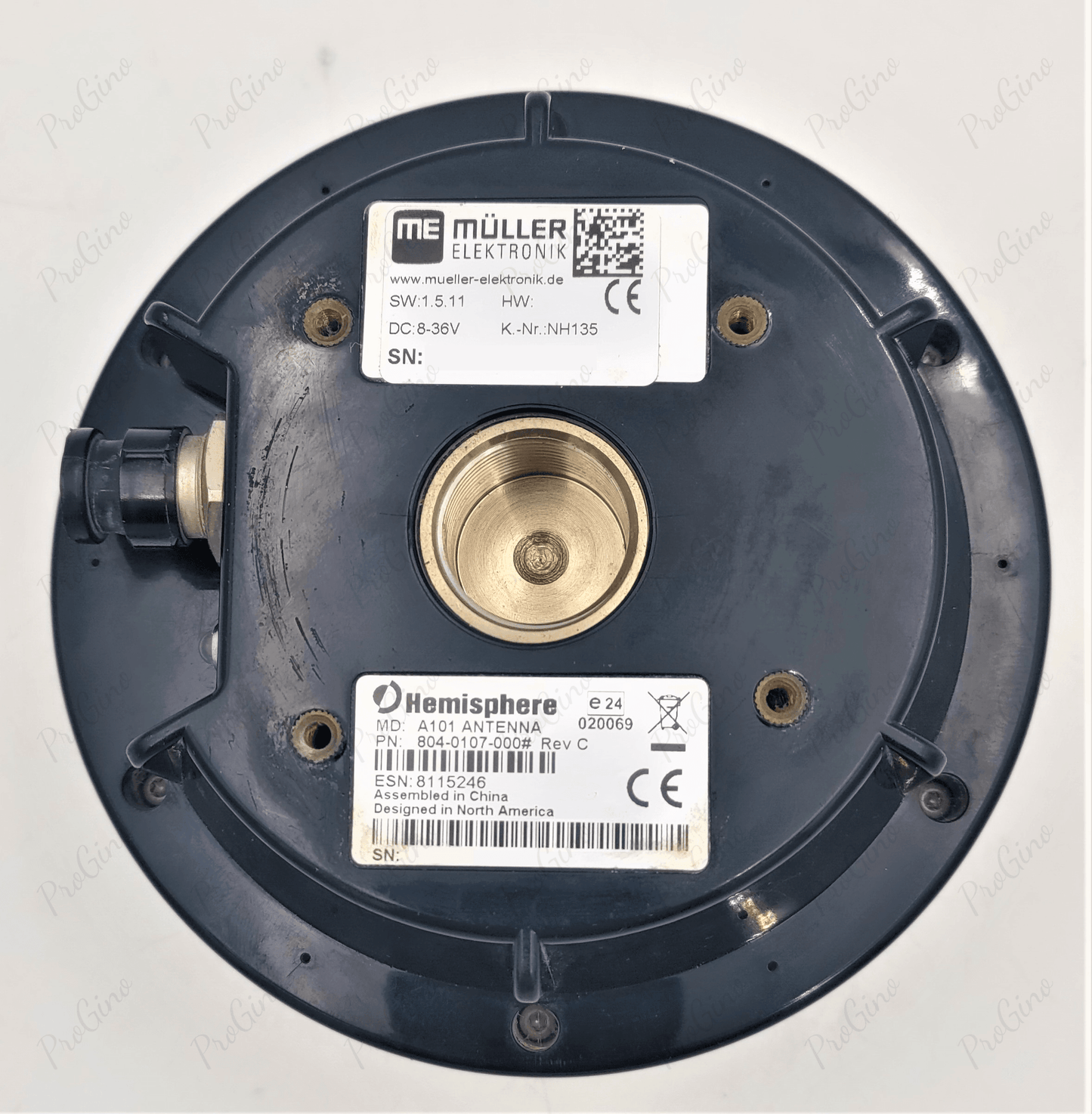 MUELLER GPS ANTENNA SW 1.5.11 HEMISPHERE A101 804-0107-000