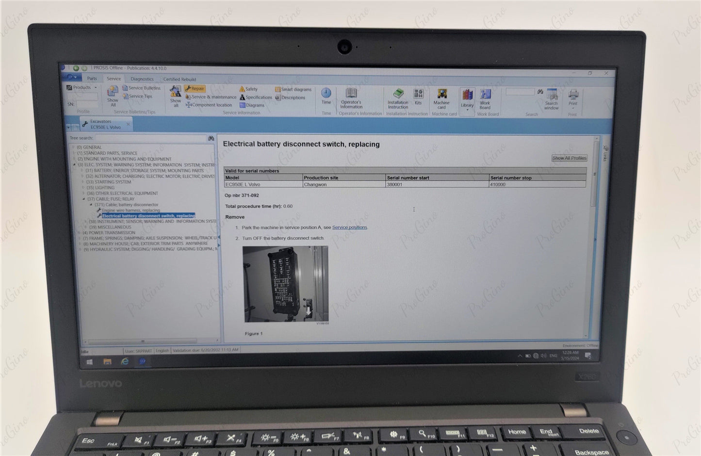 Diagnostic Laptop VOLVO PTT 2.8.150 APCI2023 ProSIS IMPACT