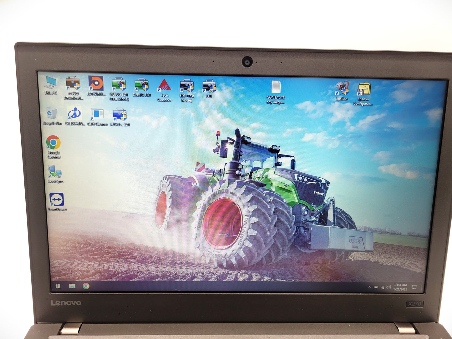 Diagnostic Laptop AGCO EDT 2023.1.0C1, NA, EPSILON, FENDT, MASSEY FERGUSON, VALTRA