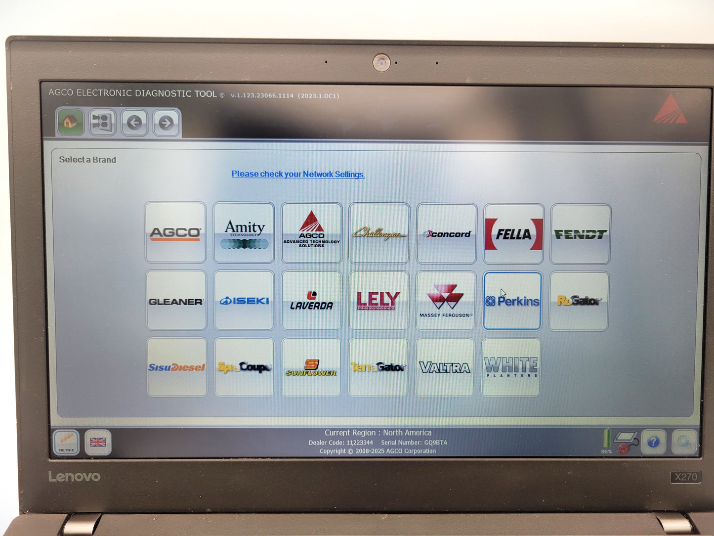 Diagnostic Laptop AGCO EDT 2023.1.0C1, FULL European Union, UK,EPSILON, FENDT, MASSEY FERGUSON, VALTRA (Copy)