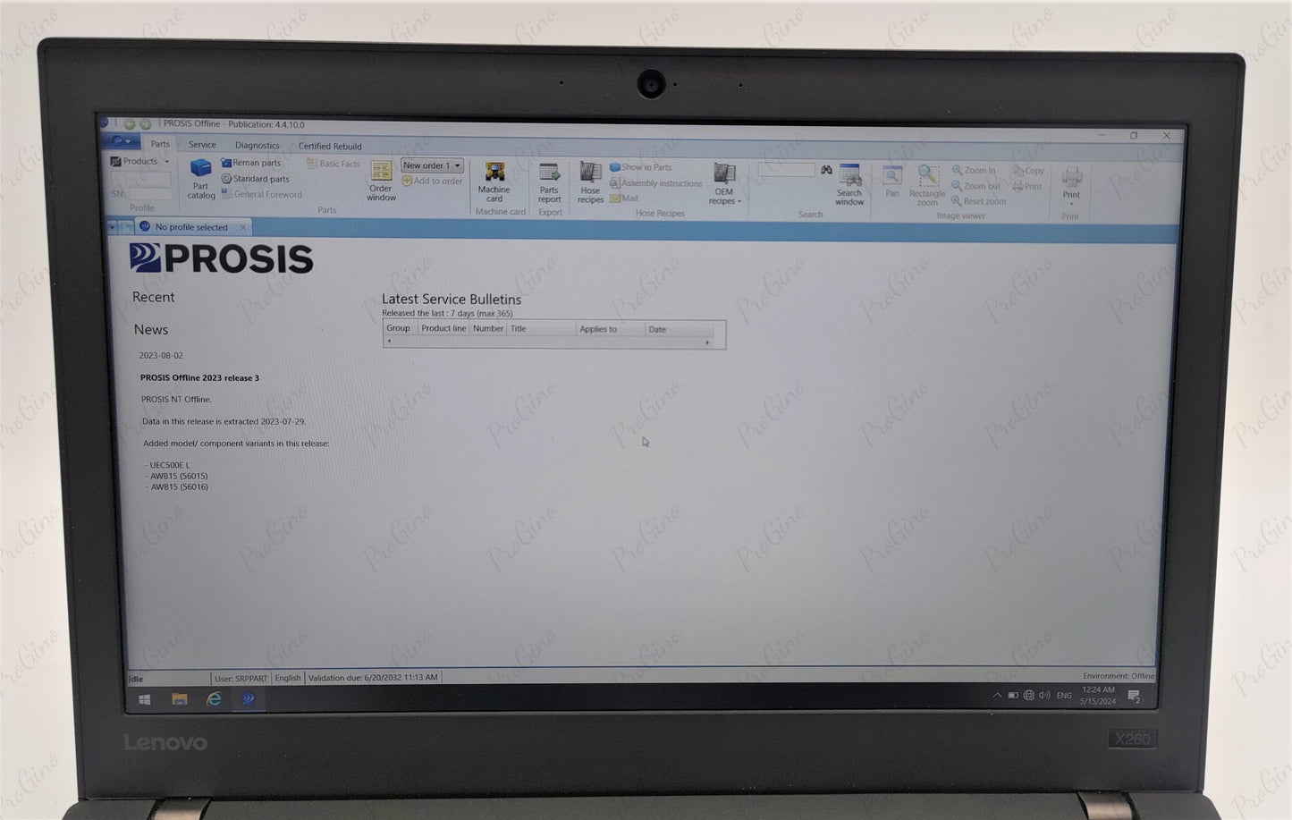 Diagnostic Laptop VOLVO PTT 2.8.150 APCI2023 ProSIS IMPACT