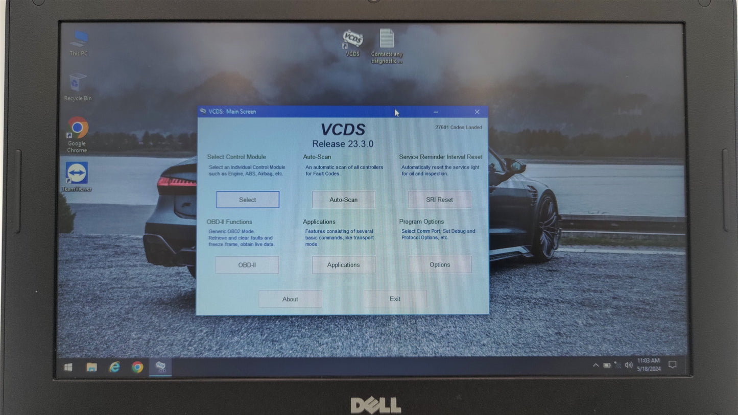 Diagnostic Kit VCDS 22.1 + OBDII Adapter