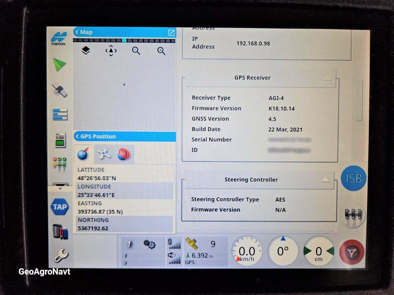 Topcon AGI-4 RTK GLONAS GPS Receiver GNSS