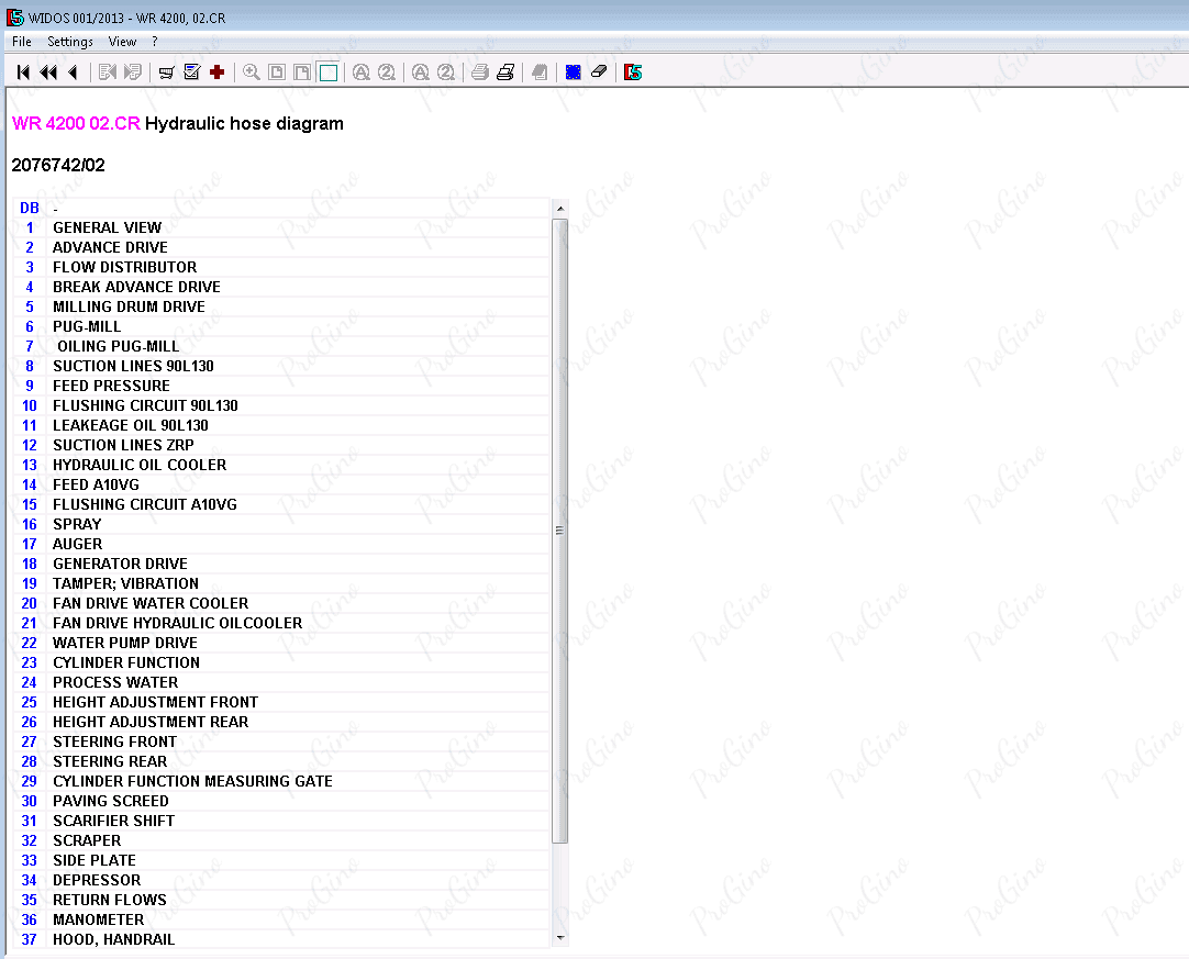 WIRTGEN WIDOS 2013 (Wirtgen, Hamm, Vogele, Kleemann, StrueMaster)