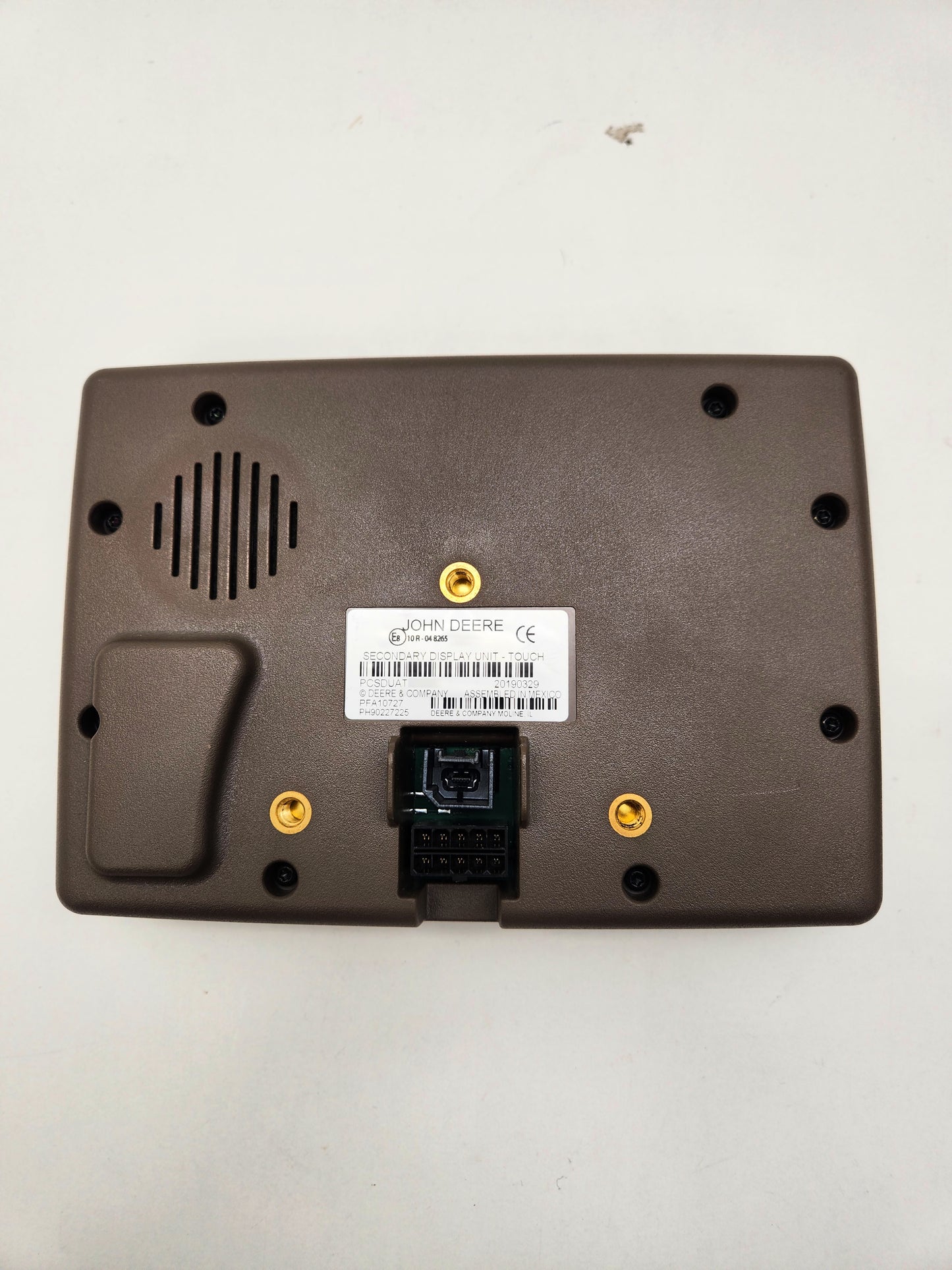 John Deere Secondary Display Touch PFA10727 with active licenses