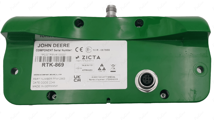 John Deere RTK Radio 869 MHz