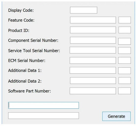 Caterpillar 18 digit factory password CAT