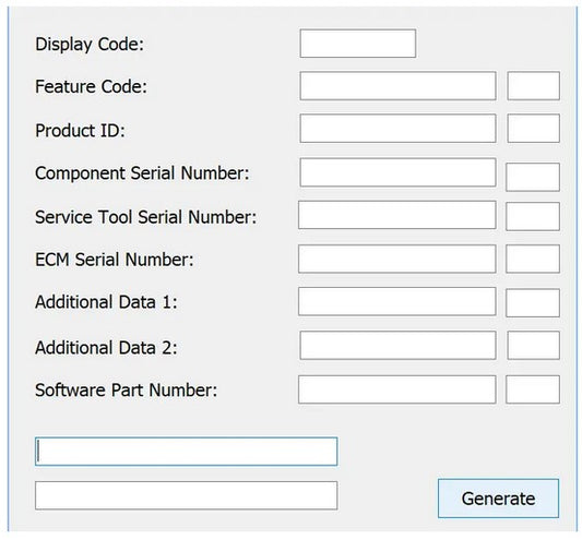 Caterpillar 18 digit factory password CAT