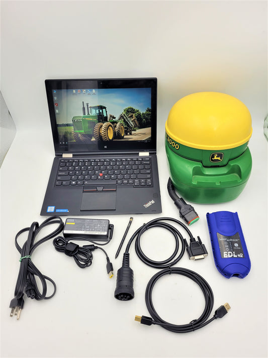 Diagnostic Kit John Deere Service Advisor v5.3 w/ EDL v2 Adapter w/ StarFire 3000 Gary Flower