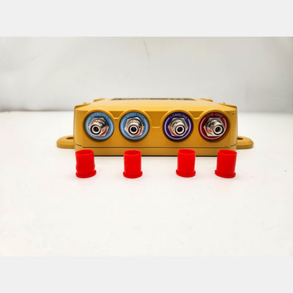 Topcon MC-i4 1006146-56 modular GNSS receiver front panel with LED status indicators.