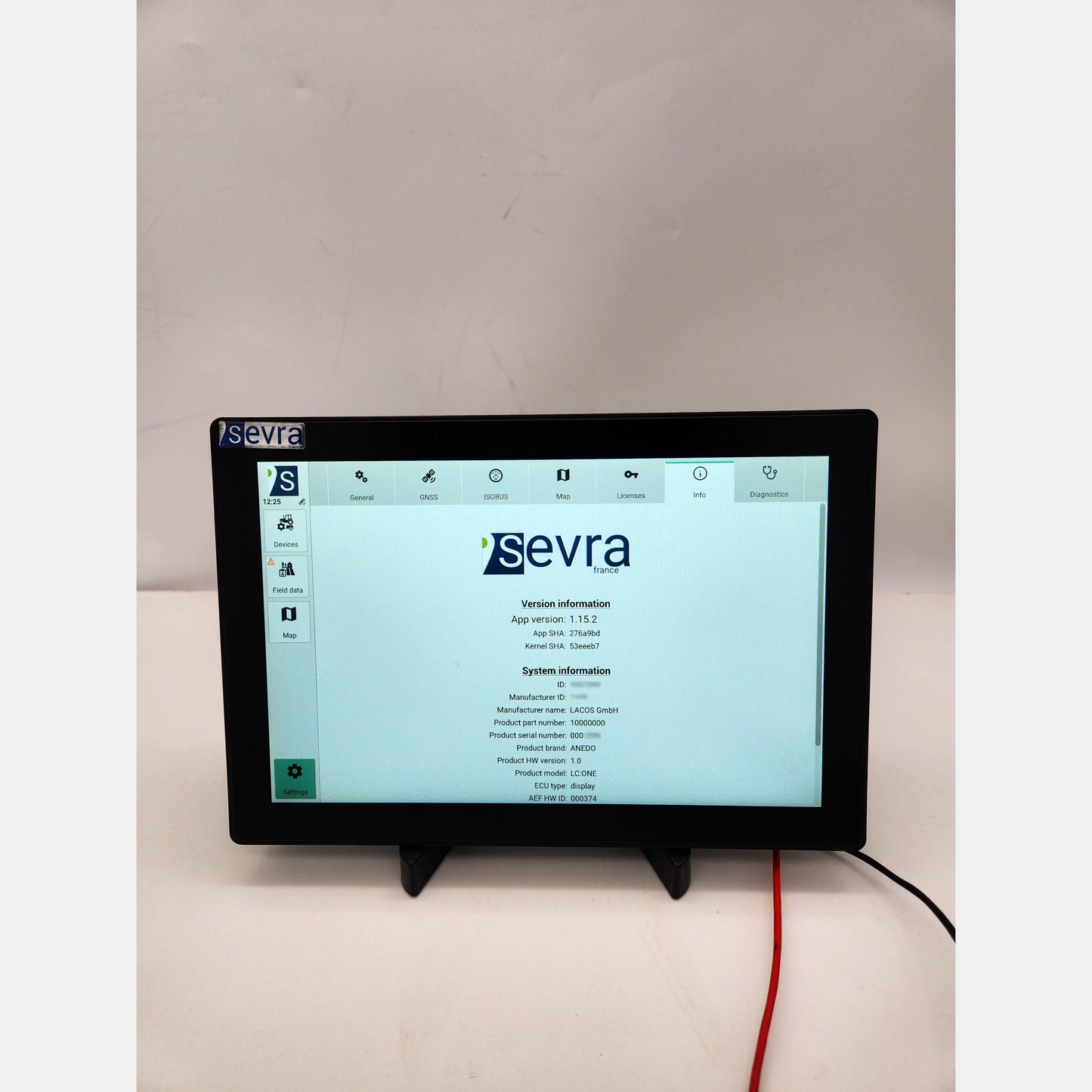 Sevra LACOS-LC:ONE Universal Terminal Display HORSCH | ISOBUS UT & Basic