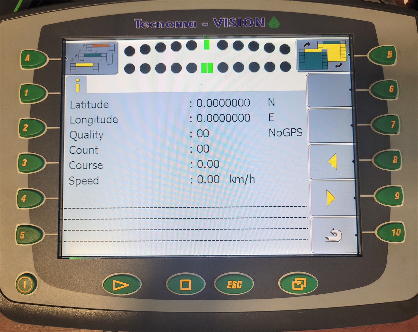 Muller-Electronk COMFORT-TERMINAL DISPLAY GPS ISOBUS