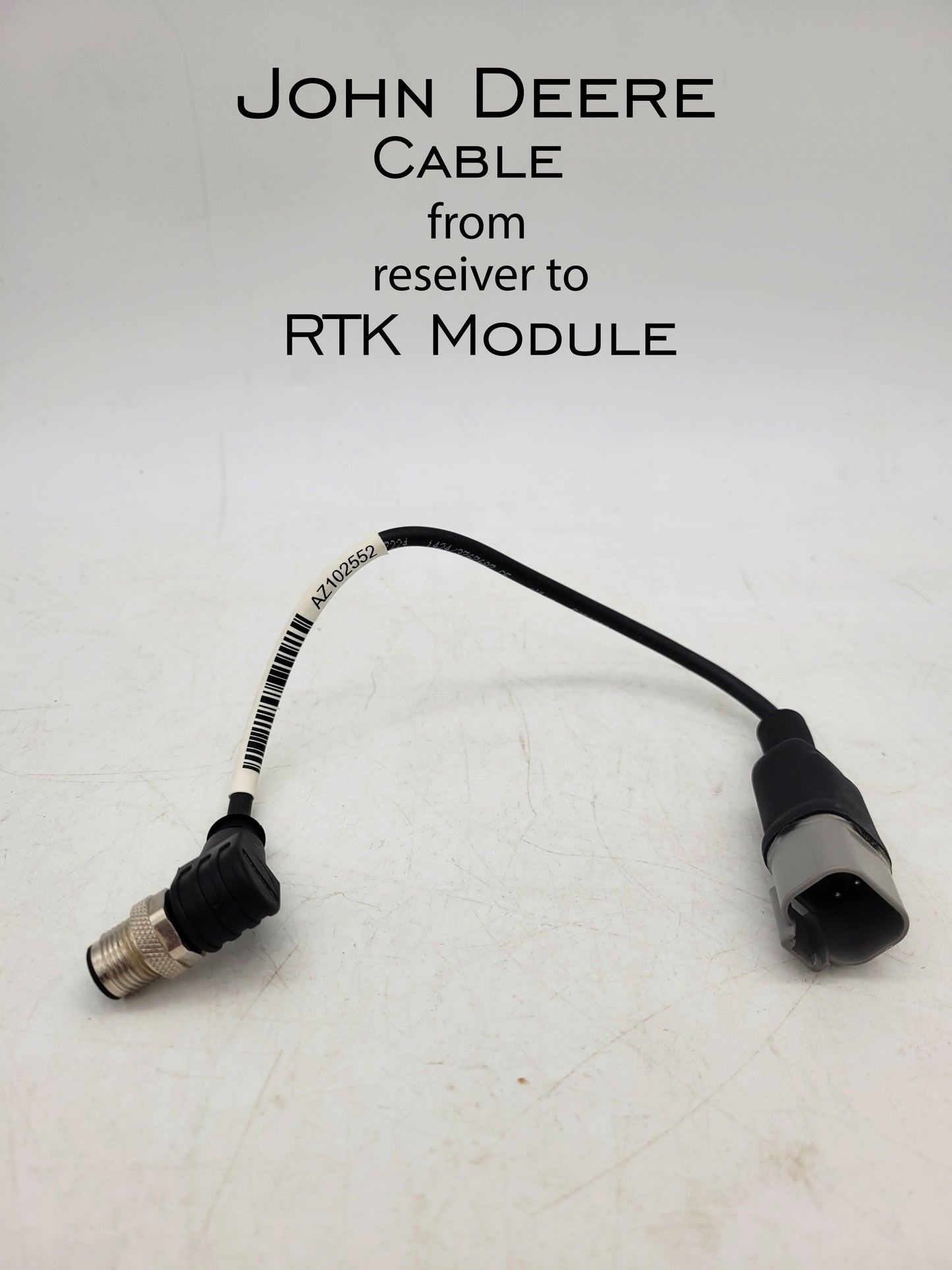 ✅John Deere Cable AZ102552 from StarFire 3000 6000 7000 7500 Reseiver to RTK Module