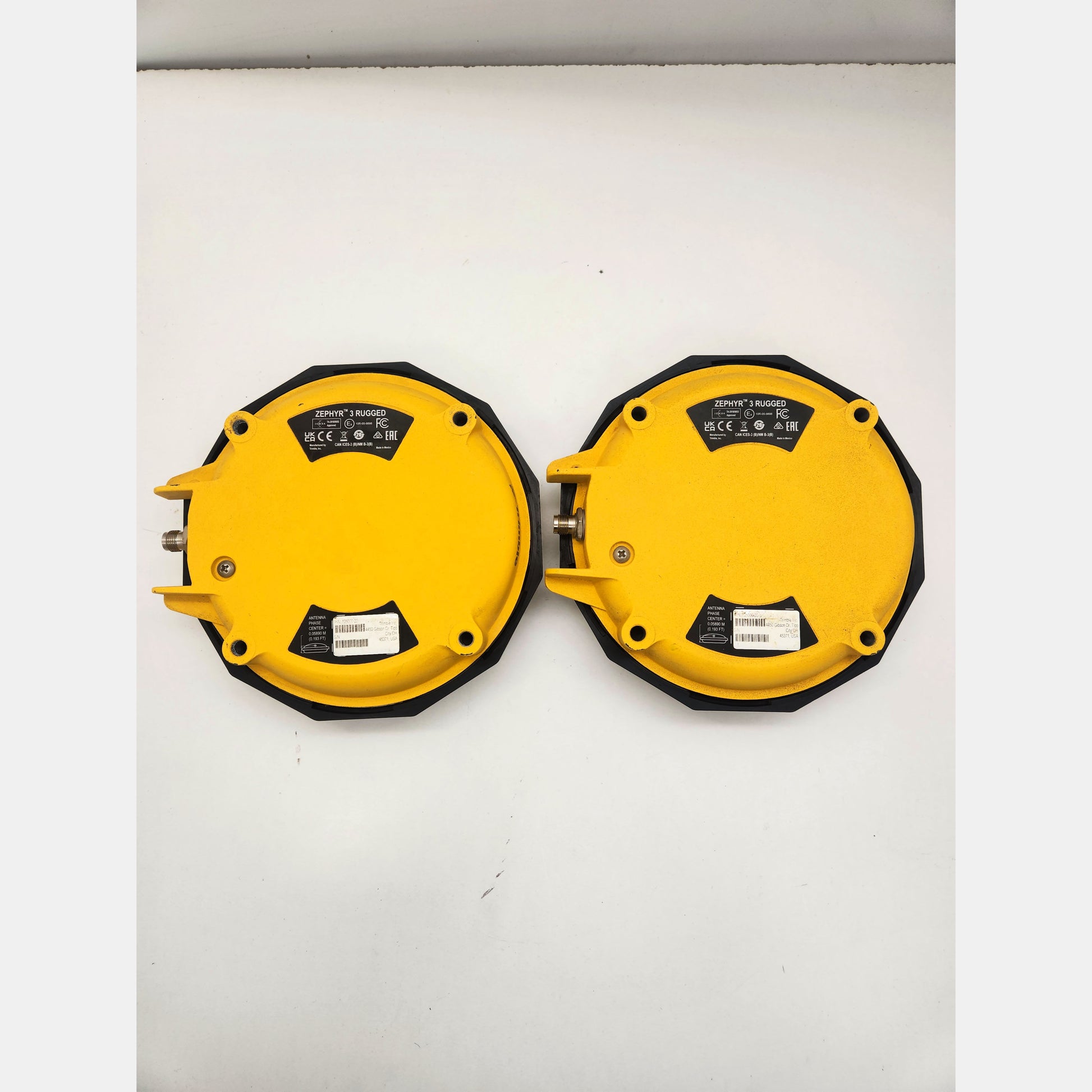 Set of two Trimble Zephyr 3 Rugged GNSS antennas (PN 125000-20)