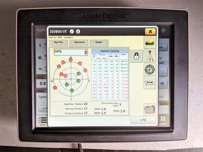 John Deere KIT GreenStar Gen 4 4640 Display AutoTrack Section Control PFA12038 w/ StarFire 7000 SF1 GPS receiver PFA12167