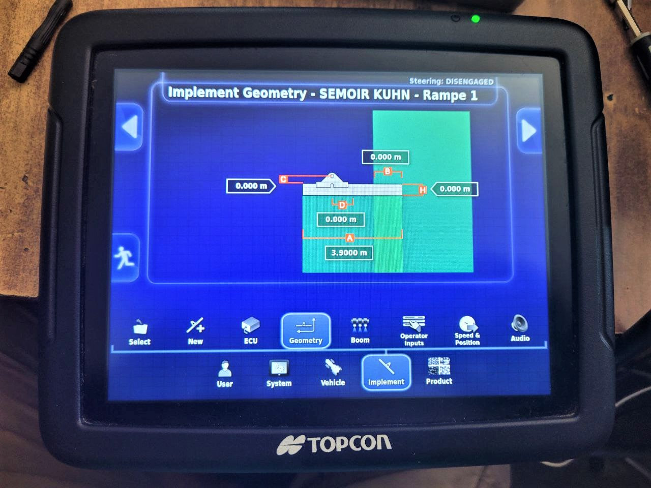 TOPCON KIT x25 DISPLAY Aga4397 8.4” AutoTrack SectionControl W/ AGI-4 Receiver GPS GLONASS