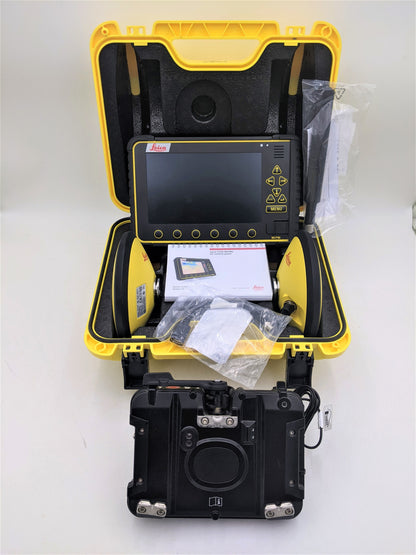 Leica Professional GNSS Survey Kit Display iCON MCP80 W/ TWO Antennas CGA100 GPS W/ MDS20