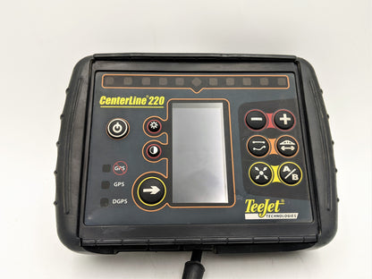 TeeJet CenterLine 220 GPS Guidance System Console W/ GPSGL-TMG-26N GPS RECEIVER