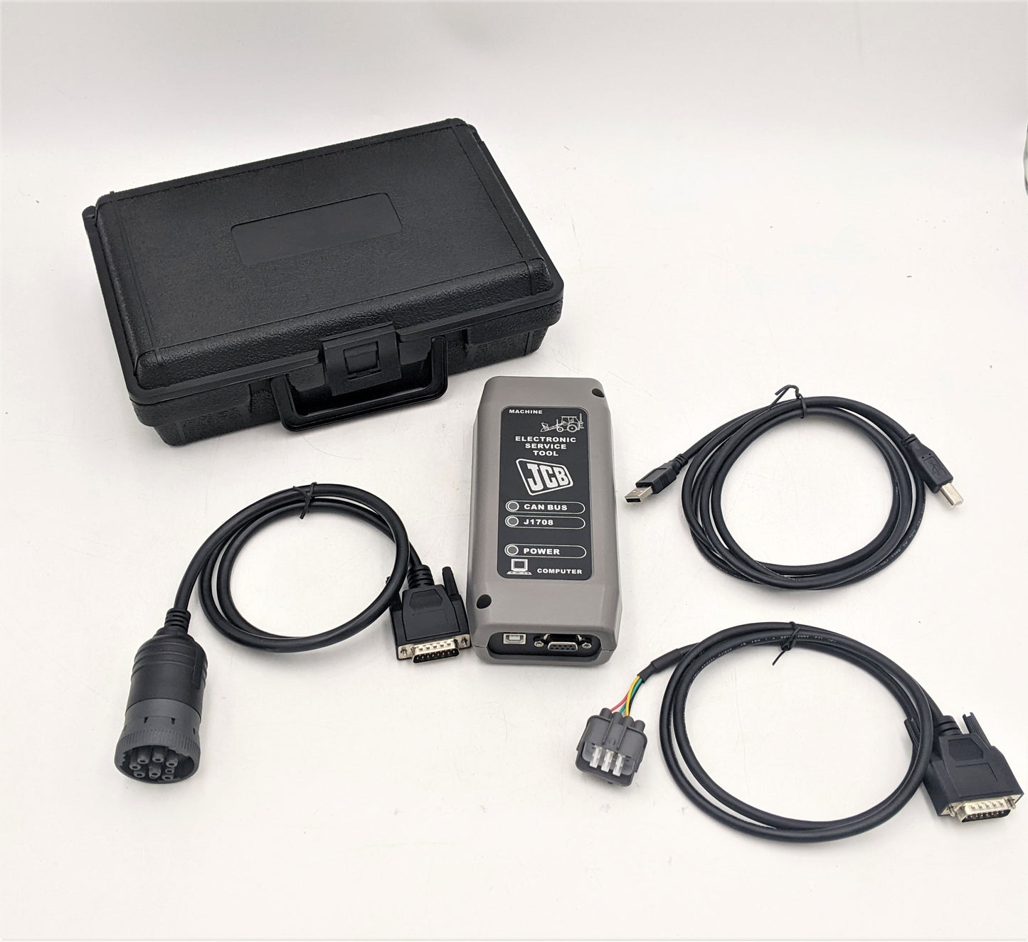 Diagnostics Tools Interface JCB DLA ADAPTER Service Master grey