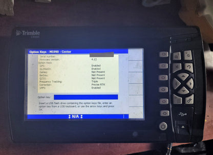 Trimble CAT MS990 Grade Control GNSS GLONASS Base Receiver For Trimble GCS90