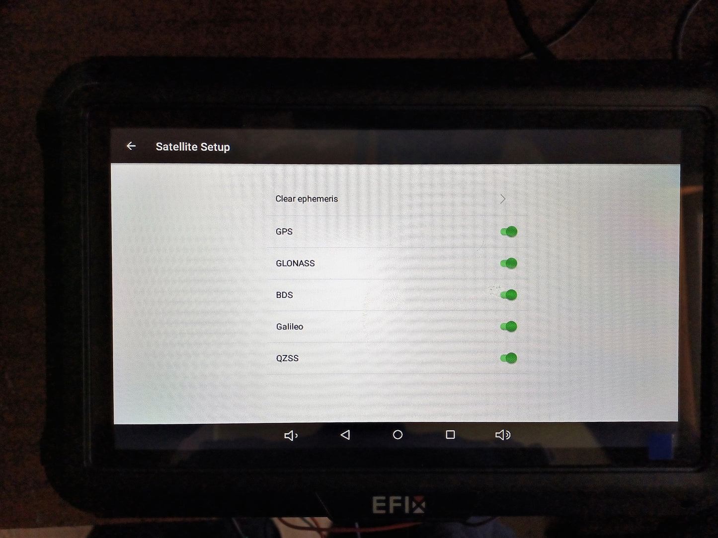 eFIX eSteer 10 only Display Terminal RTK