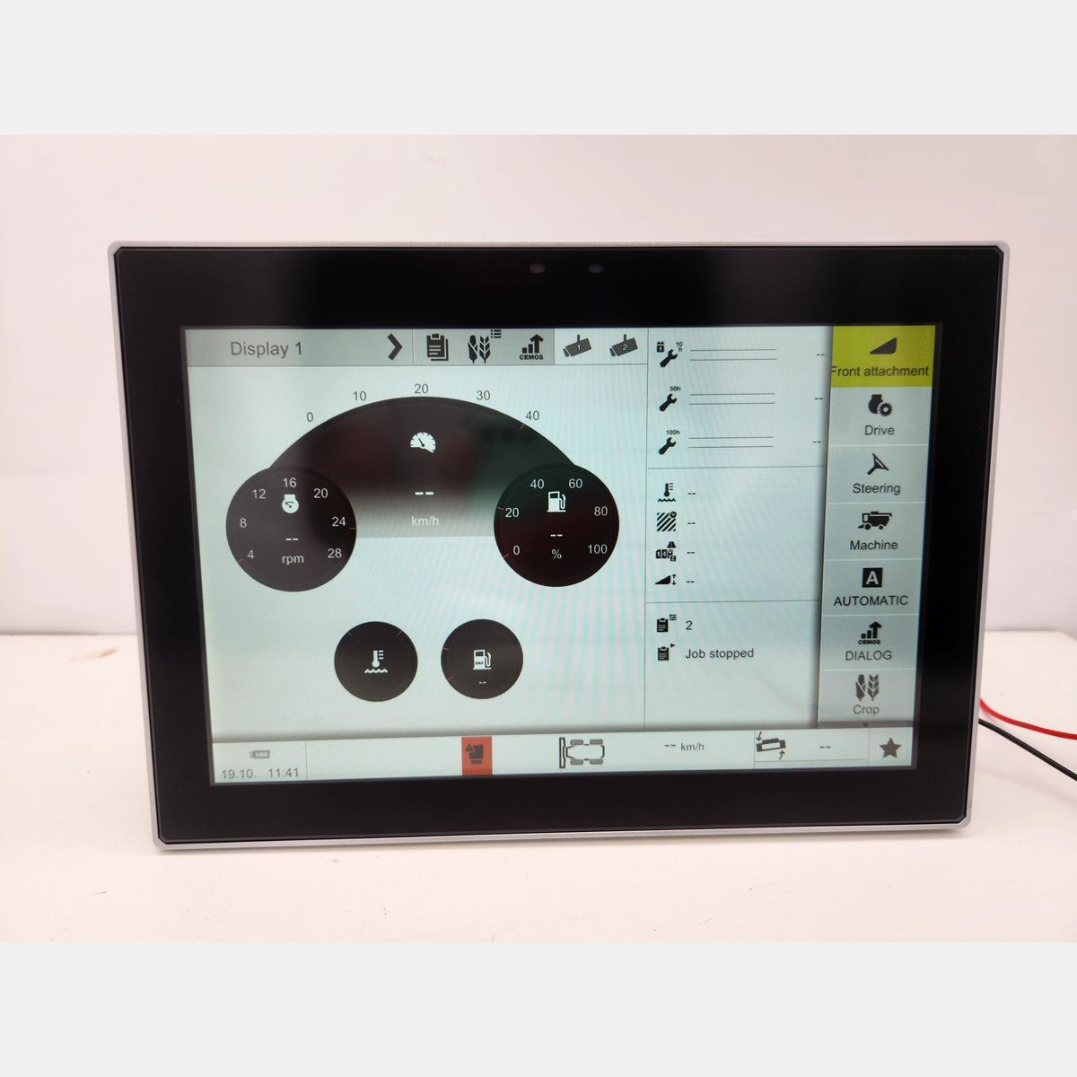 CLAAS CEBIS Touch Display Terminal A030 3020554.1 Lexion Tucano Combine Monitor