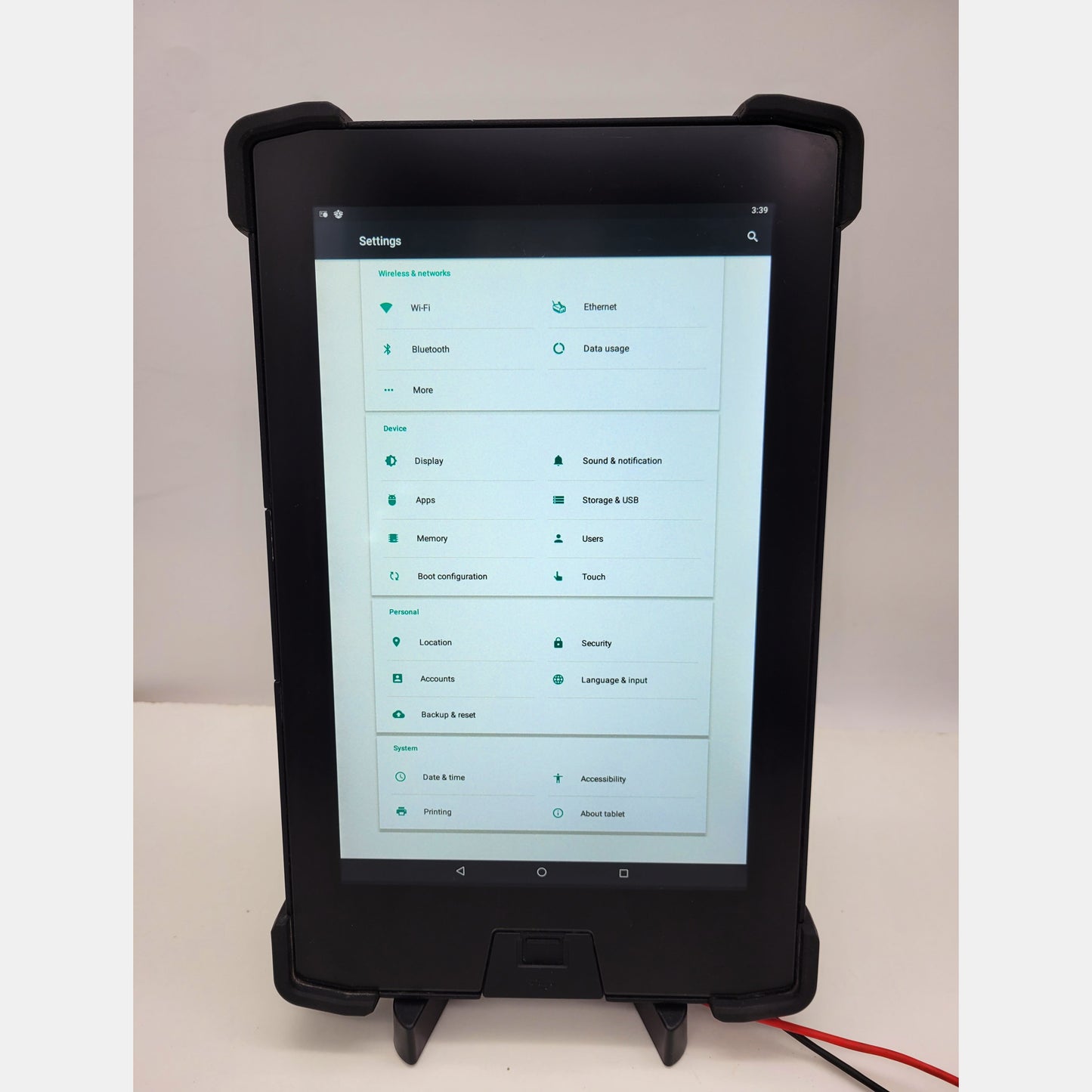 Trimble TD520-LW Android Display 300520-00 | 3D Machine Control Box