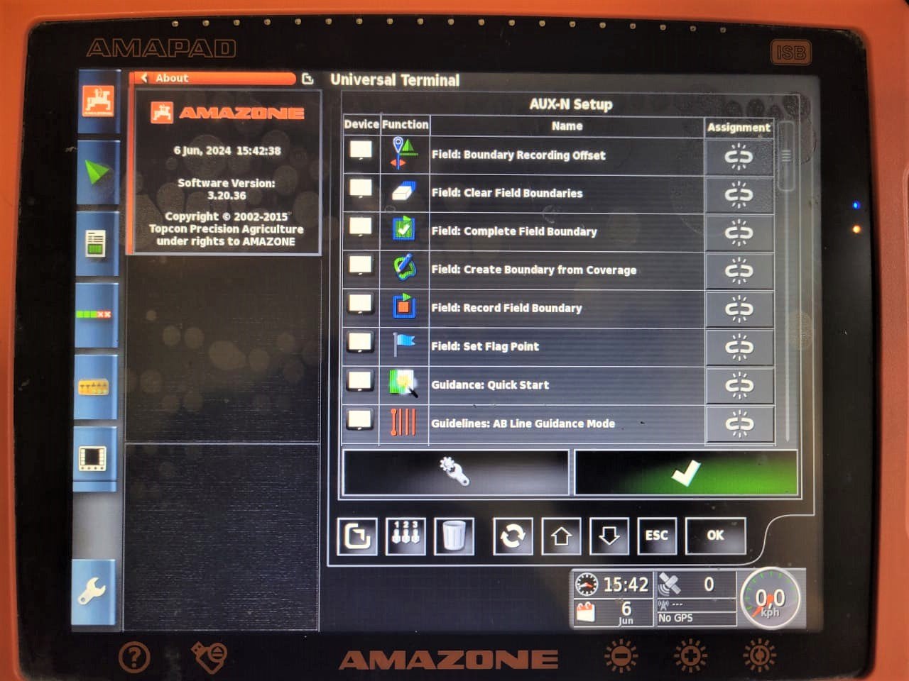 Amazone AmaPad 2 Deutz iMonitor 3 Topcon X35 12.1 inch Terminal