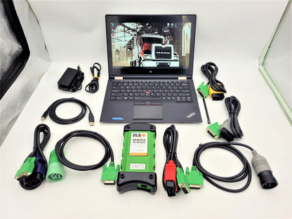 Diagnostic KIT Noregon JPRO Commercial Fleet Diagnostics 2022 v2 w/ MOTOR Heavy Truck Service 2019 w/ DLA 2.0 PLUS