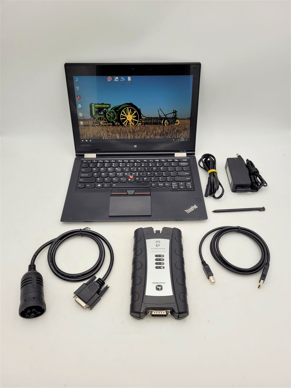 Diagnostic Kit John Deere Service Advisor 5.3 + EDL Adapter – Progino ...