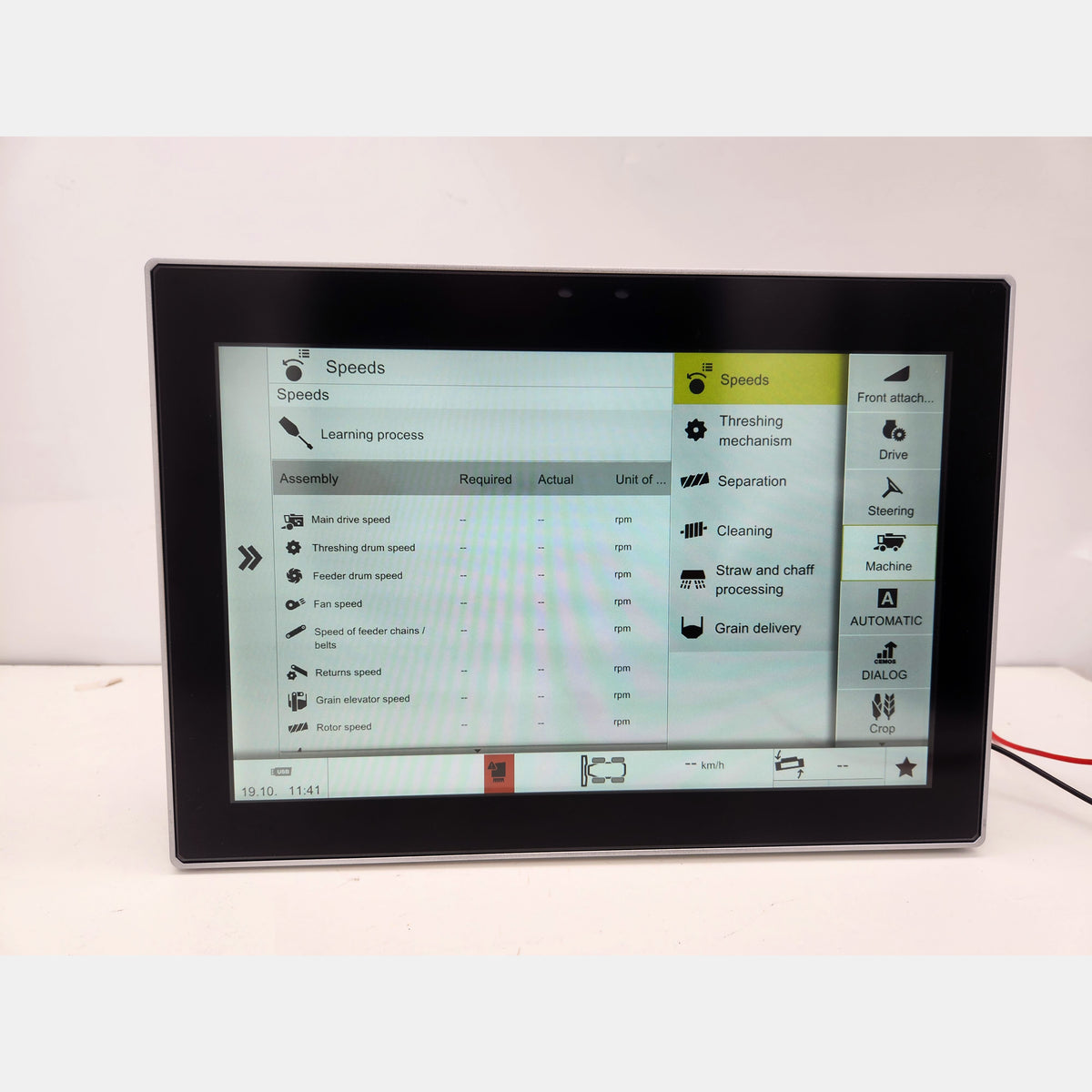 CLAAS CEBIS Touch Display Terminal A030 3020554.1 Lexion Tucano Combine Monitor