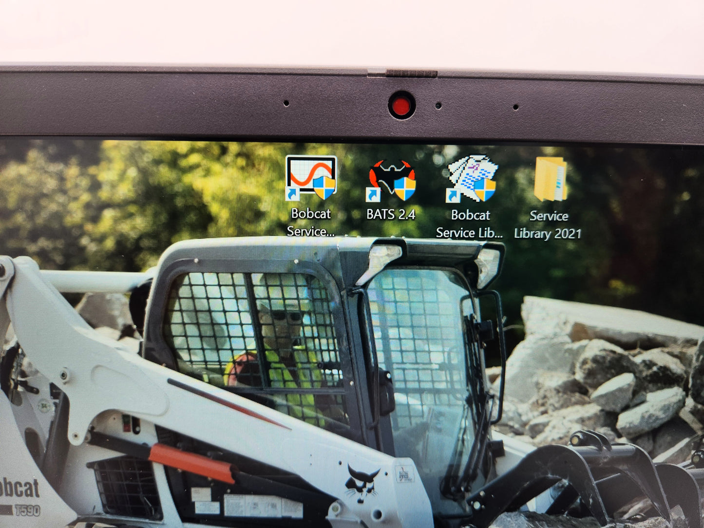 Bobcat Service Analyzer Advanced Troubleshooting System BATS Diagnostic Laptop