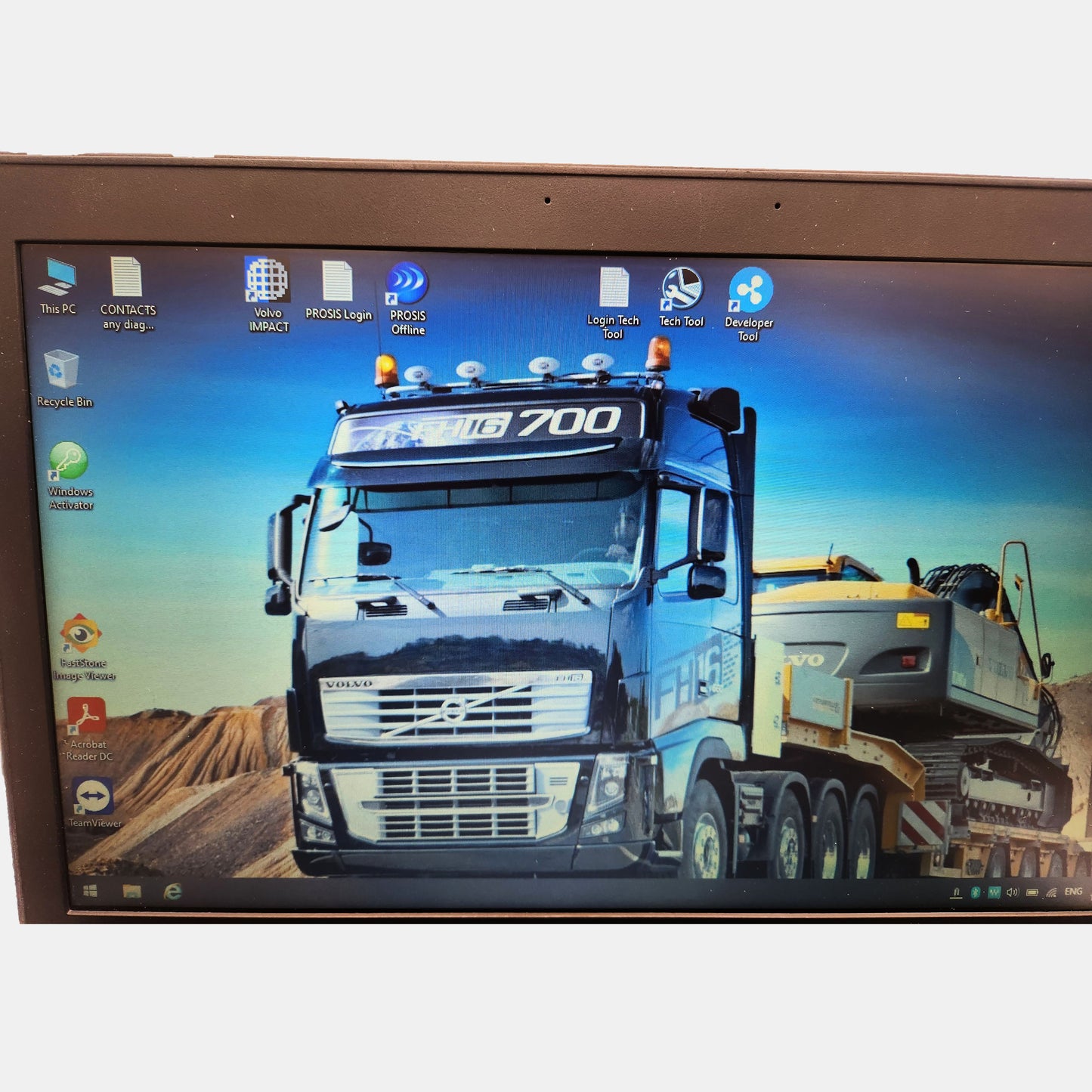 Diagnostic Laptop VOLVO Mack PTT 2.8 2024 DevTool PROSiS IMPACT Trucks + CT