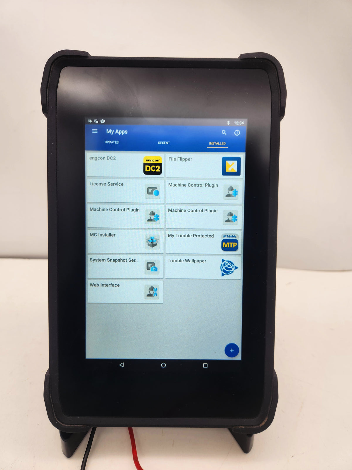 Trimble TD510 Touchscreen Display Monitor P/N 201500-00 Grade Control Earthmovin