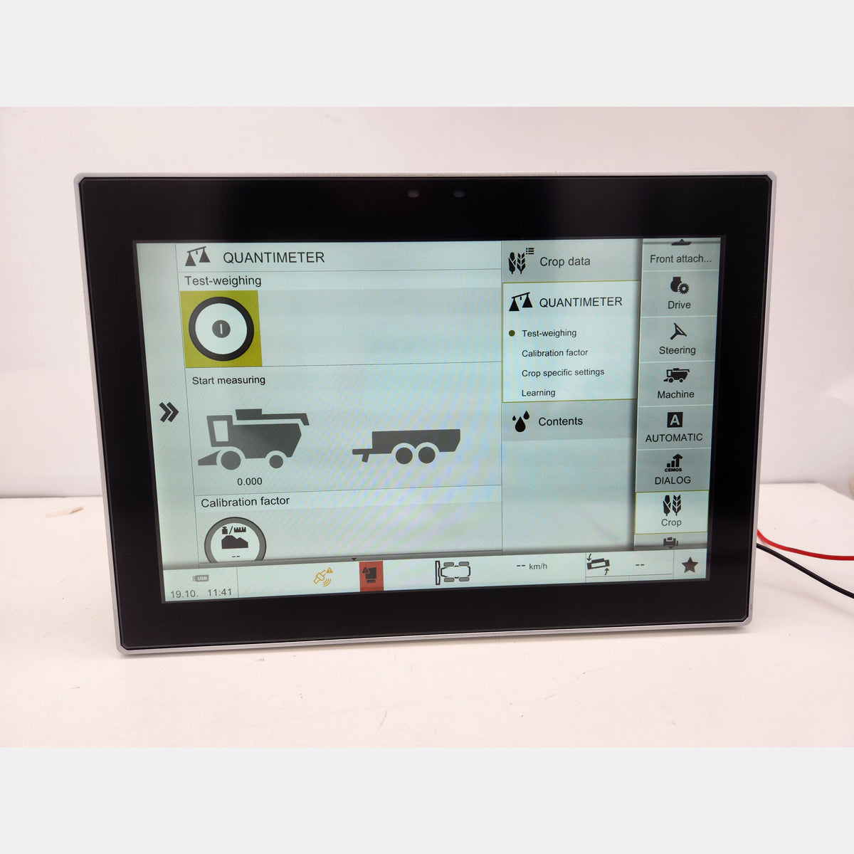 CLAAS CEBIS Touch Display Terminal A030 3020554.1 Lexion Tucano Combine Monitor