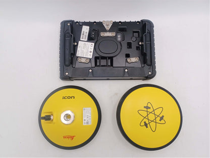 Leica Professional GNSS Survey Kit Display iCON MCP80 W/ TWO Antennas CGA100 GPS