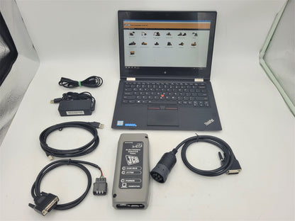 Diagnostic Kit JCB ServiceMaster 4 v21.4 w/ JCB DLA ADAPTER