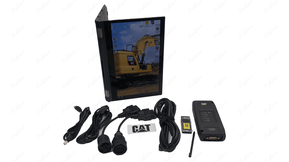 Diagnostic Kit + CAT ET 2023a + Perkins 2023 W/ CAT Comm 3 Adapter