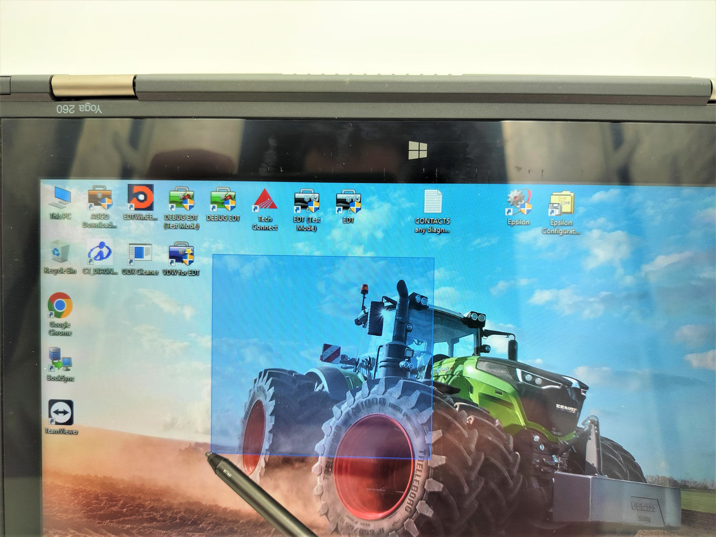 Diagnostic Laptop AGCO EDT 2023.1.0C1, FULL European Union, UK,EPSILON, FENDT, MASSEY FERGUSON, VALTRA