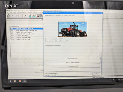 Diagnostic Laptop Case New Holland CNH EST v9.10 Kobelco Miller Steyr Flexi-Coil