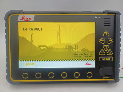 Leica Professional GNSS Survey Kit Display iCON MCP80 W/ TWO Antennas CGA100 GPS