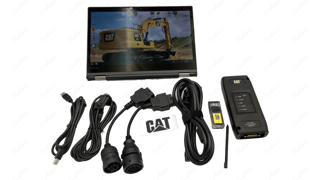 Diagnostic Kit + CAT ET 2023a + Perkins 2023 W/ CAT Comm 3 Adapter