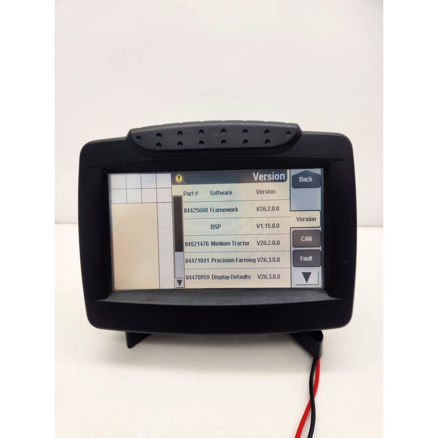 84410263 Case IH AFS Pro 300 & New Holland IntelliView III Medium Tractor