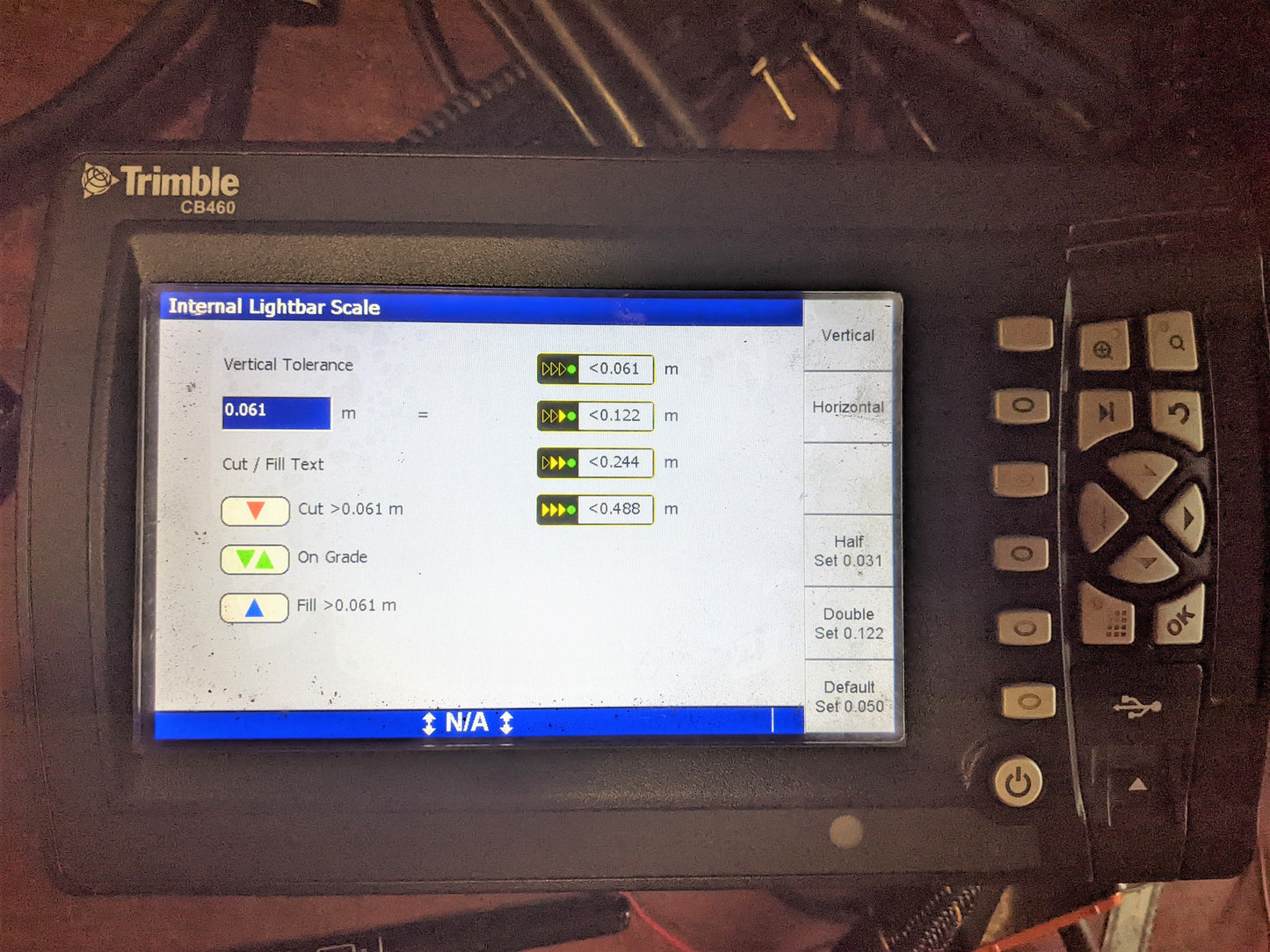 Trimble Cat GCS 900 CB460 Machine Control Display 90460-00