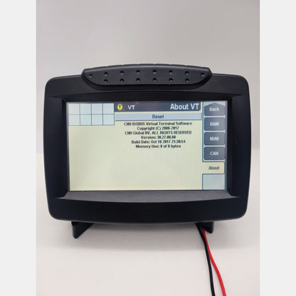 84410263 Case IH Pro 300 New Holland IntelliView III monitor front view