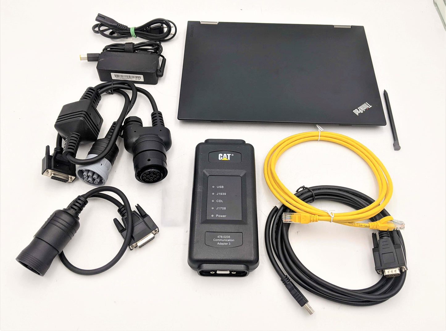 Diagnostic Kit + CAT ET 2023a + Perkins 2023 W/ CAT ET4 Adapter