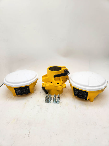 Dual Trimble CAT MS975 Grade Control GNSS GLONASS Base Receiver for Trimble GCS900 With Mountings