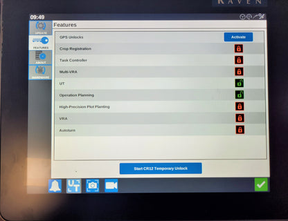 RAVEN CR12 Display 12.1 inch ISOBUS-UT RTK Field Computer Terminal