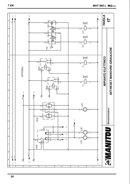 Manitou MHT 860 L Series M Perkins Engine Repair Manual